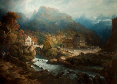 The Mountains of Vietri by Philip Reinagle